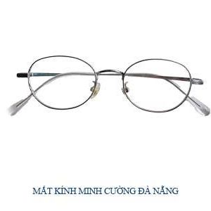 Gọng kính kim loại Oval bầu dục siêu nhẹ thời trang nam nữ