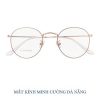 Gọng kính kim loại tròn thời trang cao cấp