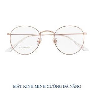 Gọng kính kim loại tròn thời trang cao cấp